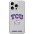 Texas Christian University Horned Frogs Logo Print iPhone 16 Pro Skin